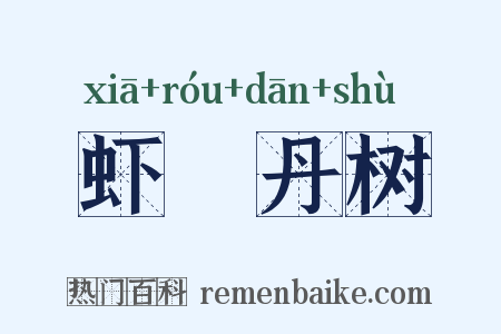 虾蝚丹树是什么意思的图片